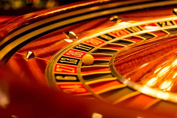 Roulette wheel broadcast in HD clarity Roulette wheel in HD close-up